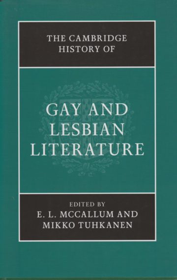 The Cambridge History of Gay and Lesbian Literature
